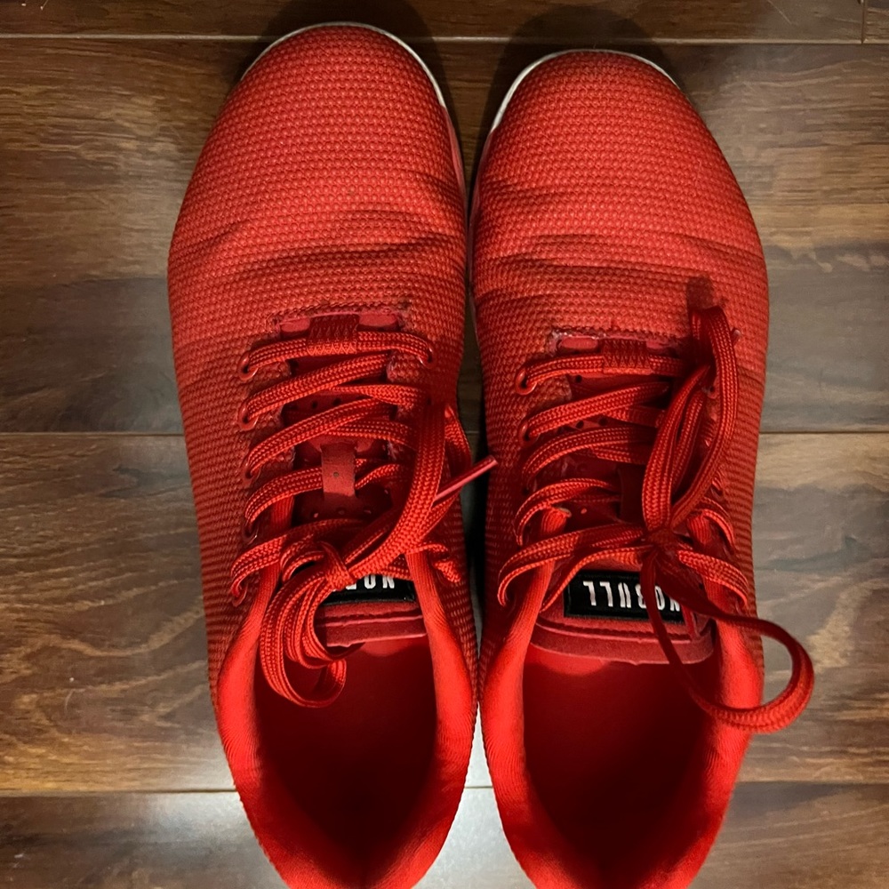 Red Trainers - Picture 2 of 2